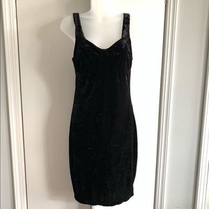 “Cheap Monday” brand Velvet Black Dress
